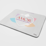 Mouse pad do livro "Amor, essência da alma", de Dulci Alma Hohgraefe