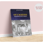 Quadro em MDF - Capa do livro "Devaneios", de Jair Luiz Pereira