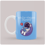 Caneca "Minha viagem literária"