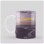 Caneca do livro "Nos refolhos da alma", de Dulci Alma Hohgraefe