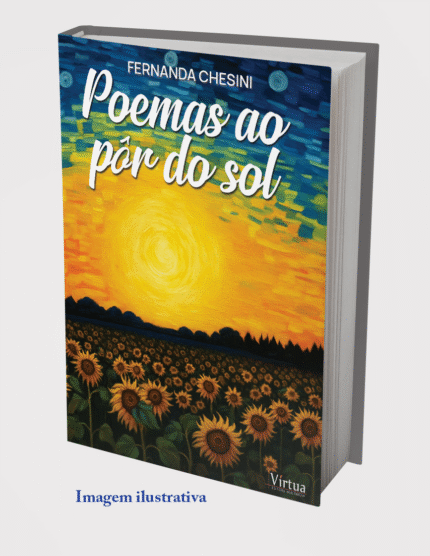 "Poemas ao pôr do sol", um livro de Fernanda Chesini