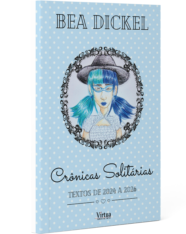 mock "Crônicas solitárias", um livro de Bea Dickel - Imagem 1