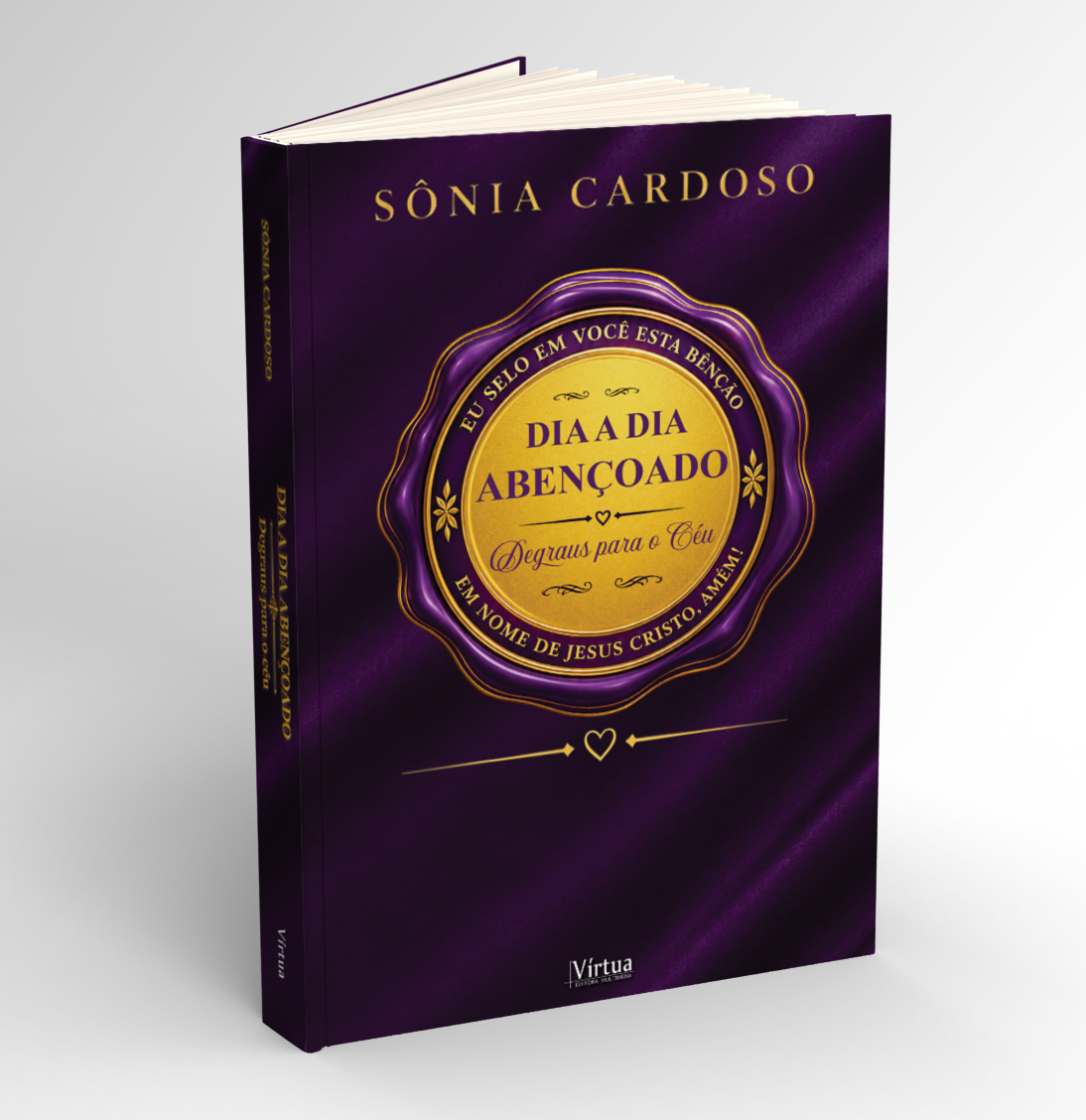 "Dia a dia abençoado: degraus para o céu", um e-book de Sônia Cardoso (cópia) - Imagem 1